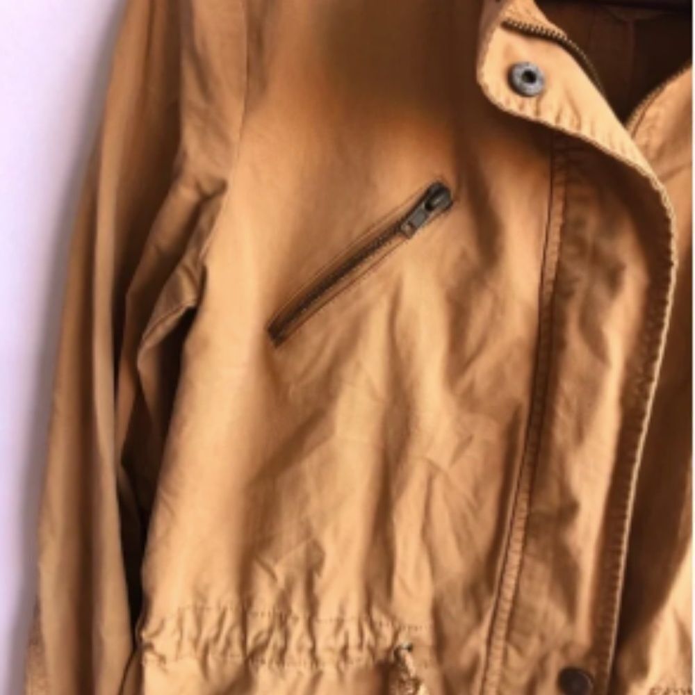 Tan Lightweight Utility Jacket - Picture 6 of 9